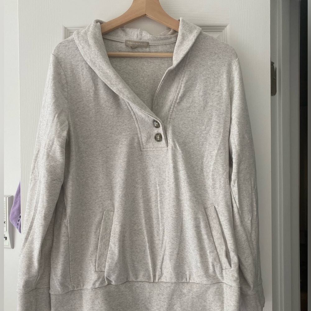 Banana Republic cowl neck sweatshirt size L